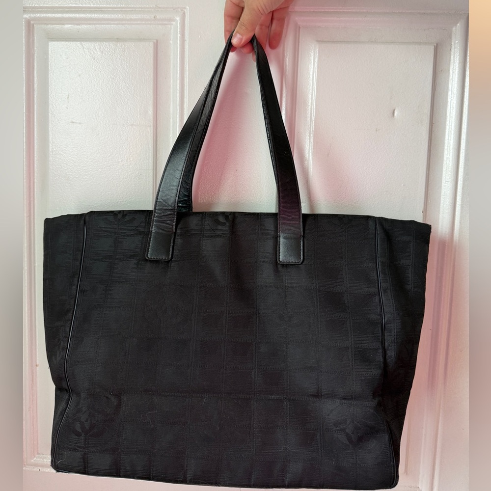 CHANEL travel line tote